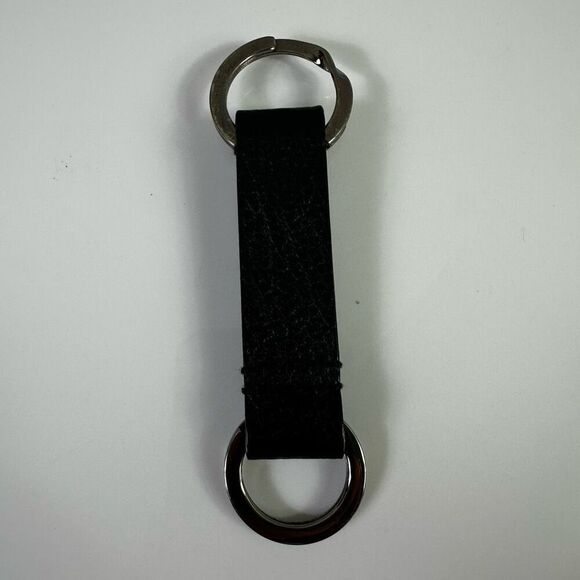 Gucci Leather Double Key Ring Black With Box and Pouch - Picture 9 of 13